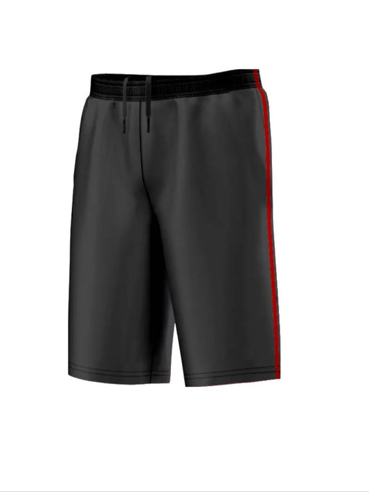 SRS Pre Primary Sport Shorts - Black/Red