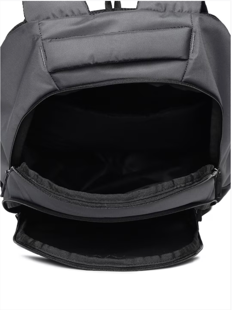 Wildcraft Unisex Grey & Black Promo A Solid Backpack