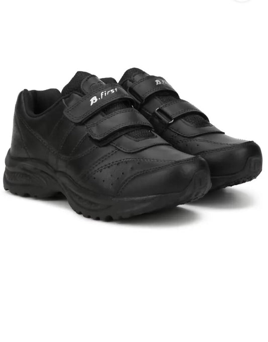BATA SPEED Velcro Toddlers Casual School Shoe - Black