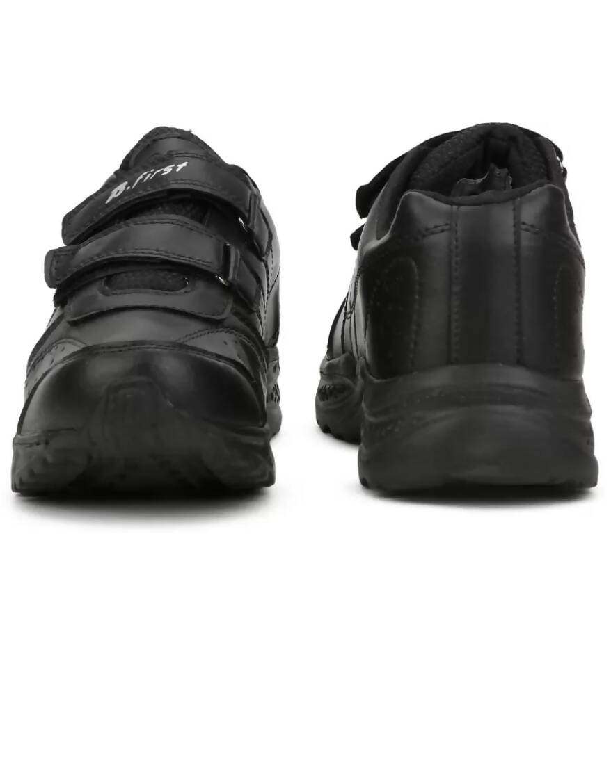 BATA SPEED Velcro Toddlers Casual School Shoe - Black